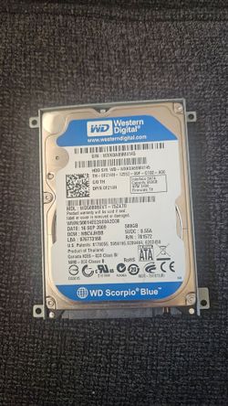 Western Digital WD Scorpio Blue 500GB SATA Laptop Hard Drive