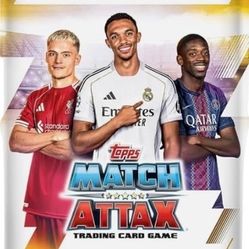 2025-26 Topps Champions League Match Attax Soccer Cards