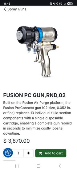 Fusion spray gun 02