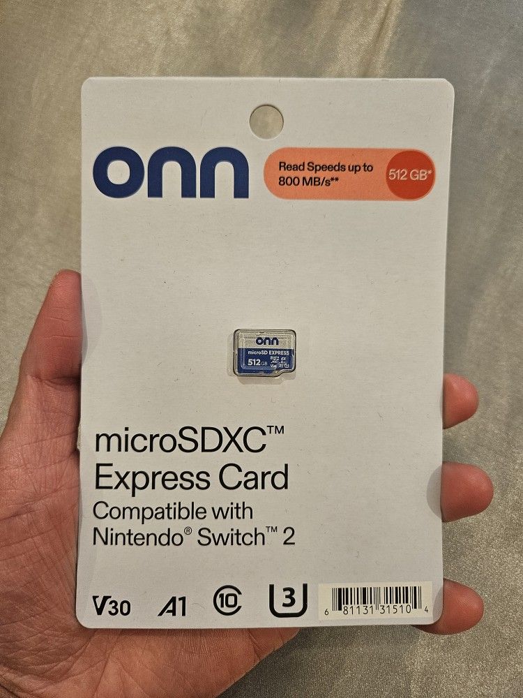 Onn MicroSD 512gb Express