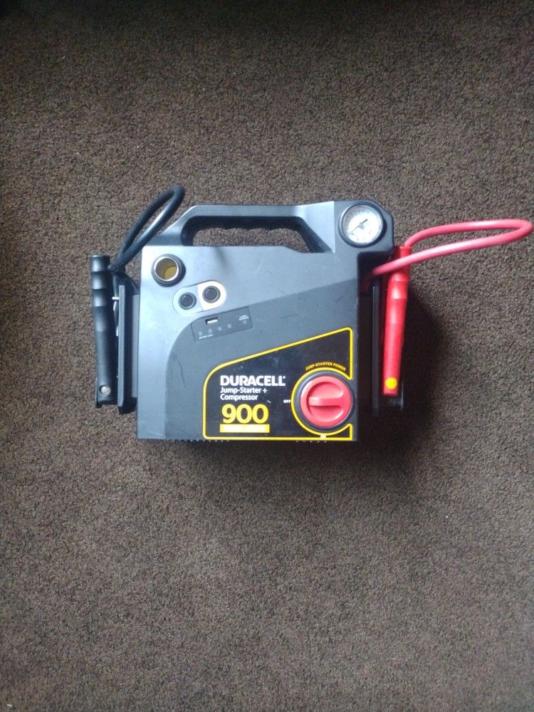 Duracell Jumper With Compressor