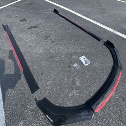 Universal Front Lip & Side Skirts 