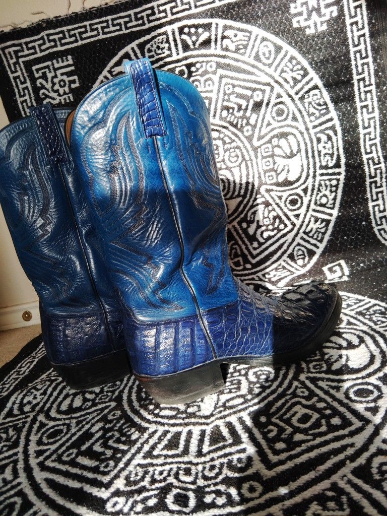 Crocodile Boots 🔵 🐊
