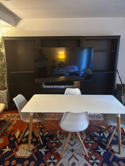Large 3-Piece Entertainment Center / Bookcase