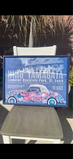 Hiro Yamagata Laumeier Sculpture Park Framed Poster