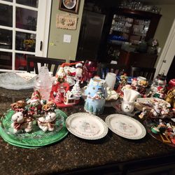 Chritmas Decor  Prices Vary From  $5 To $10 