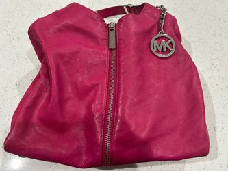 Hot pink michael kors purse