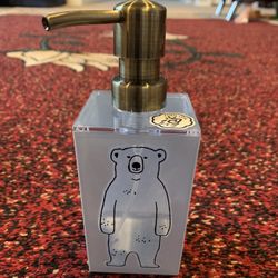 Bear Home Decor Soap Dispenser 