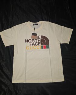 The North Face x Gucci T-Shirt, Light Yellow, Size M