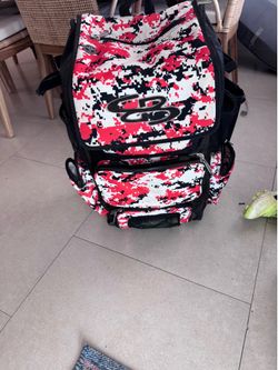 Bombah rolling baseball bag
