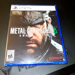 Metal Gear Solid Snake Eater For Ps5
