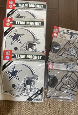 Dallas Cowboys Car Magnet And Flag