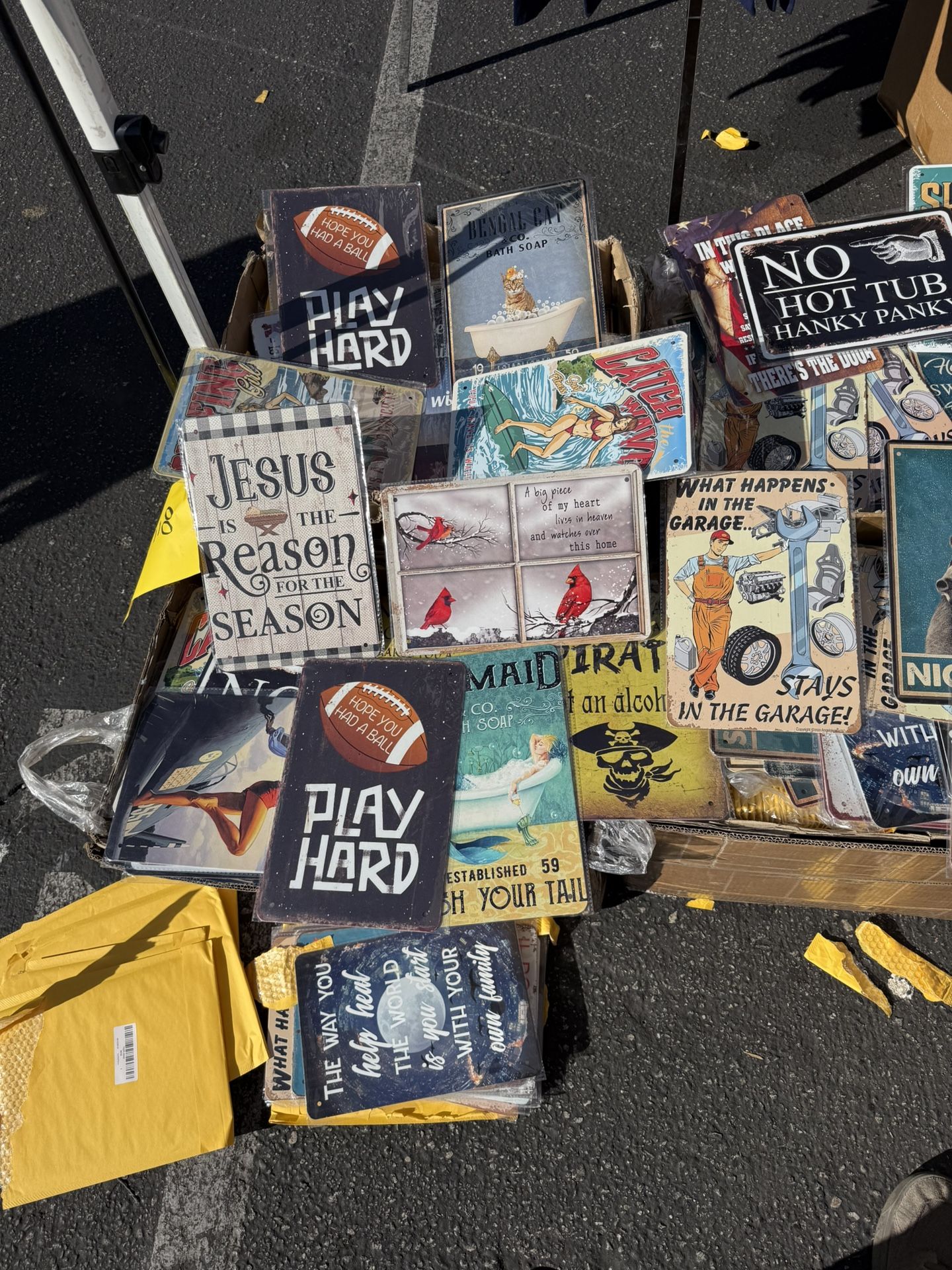 Vintage Metal Posters 