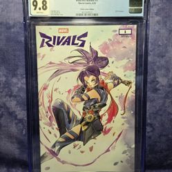 Marvel Rivals #1, 2025 • CGC 9.8 WP • C2E2 Momoko Exclusive 