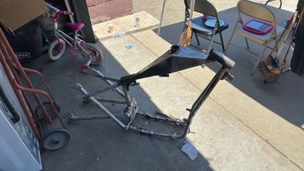 Fabricated chopper frame