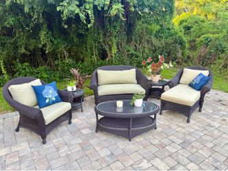 RESTORATION HARDWARE Luxury Hampshire Collection 6-Piece Conversation Set! Delivery Available!