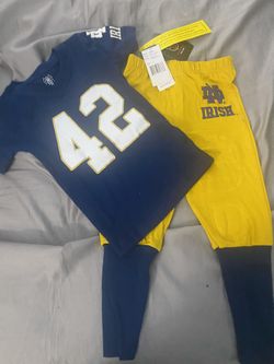 Notre Dame Toddler Football Outfit