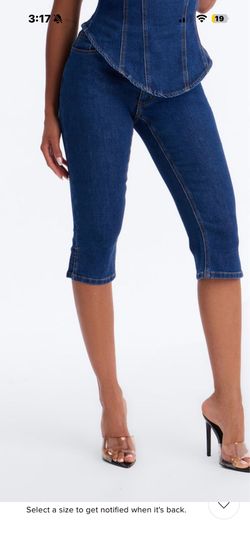 Denim capris Med
