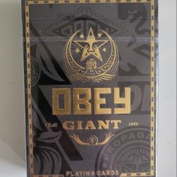 Obey Gold Edition Collectors Playing Cards by Theory11