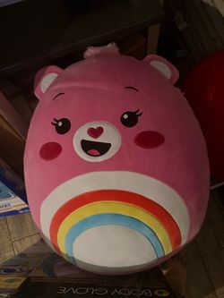 Care Bears Cheer Bear Squishmallow Plush