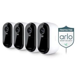 Arlo Essential Outdoor Camera (4 pack) 2K 