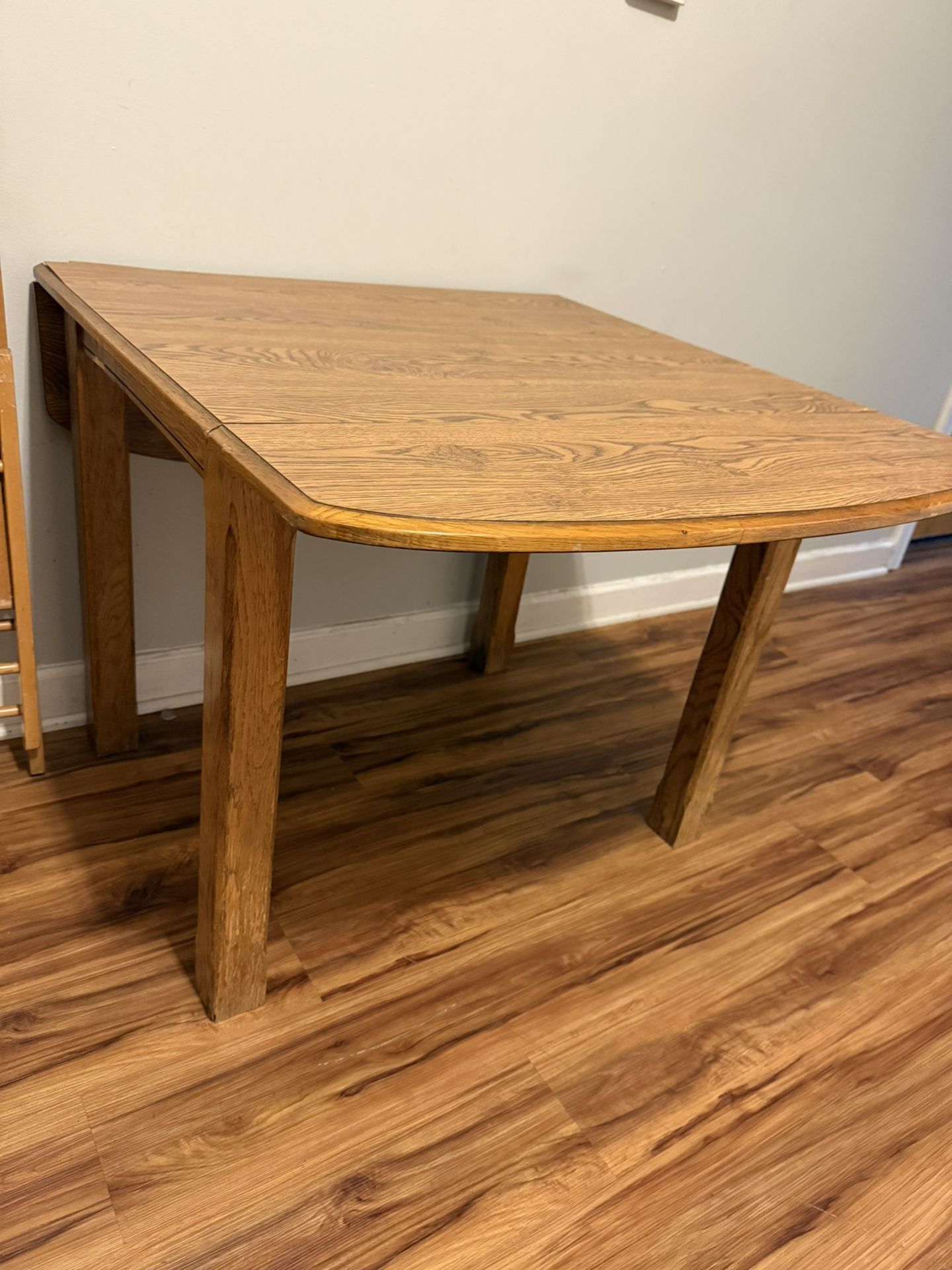 Foldable Sides Wooden Table