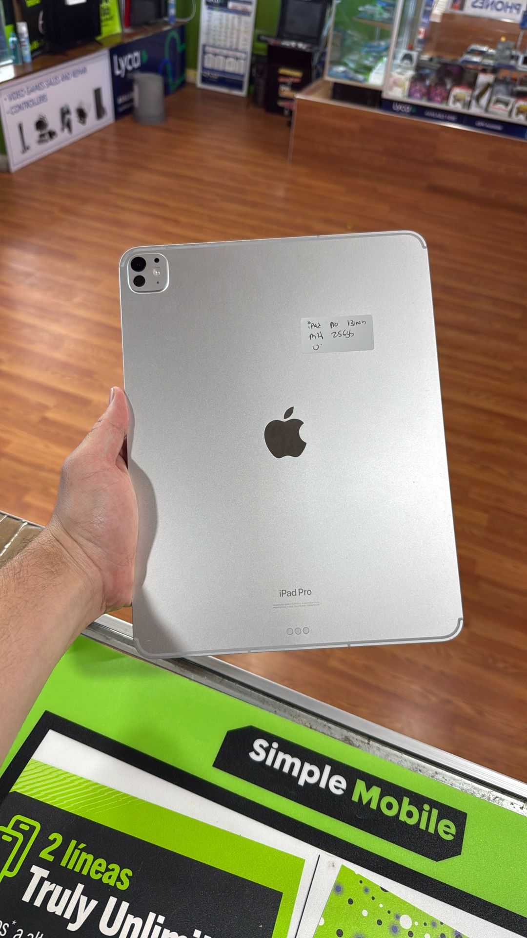 2025 iPad Pro 13” M4 256gb WiFi Silver