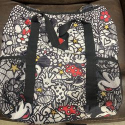 Disney Minnie And Mickey Mouse Tote Bag Travel Bag