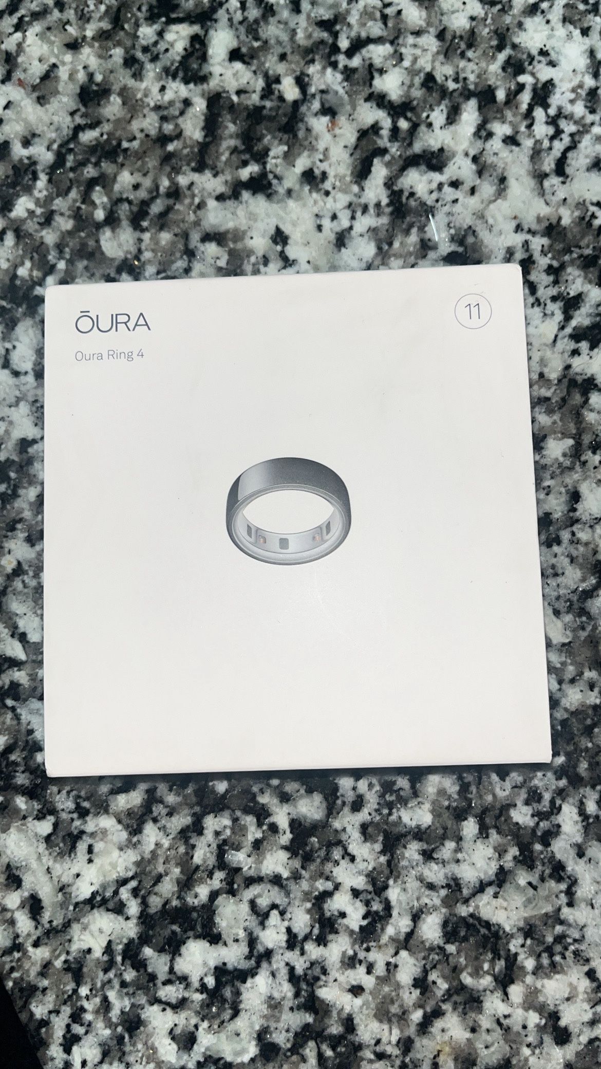 Oura Ring 4 (black) Size 11