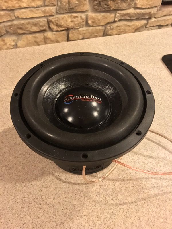 American Bass XD-8 dual 4 ohm