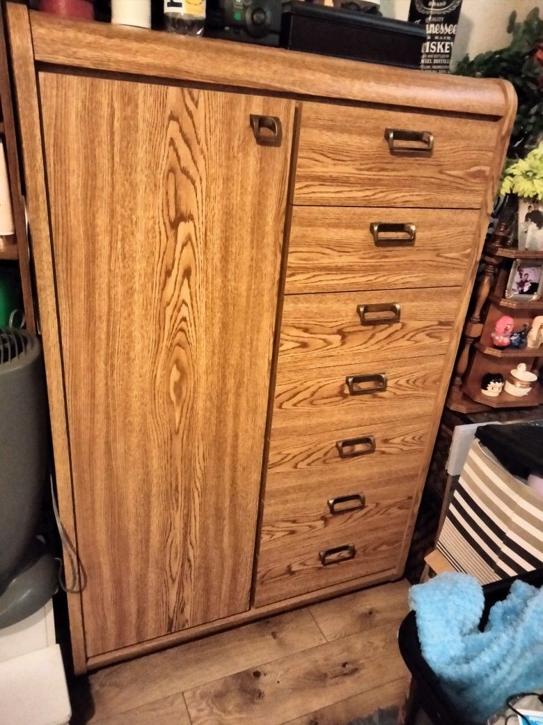 Brown Dresser Cabinet