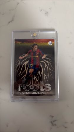 Lionel Messi FC Barcelona Roots Trading Card
