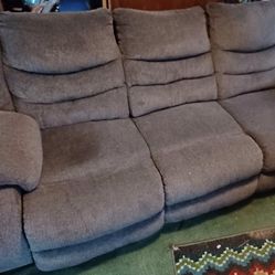 Dual Recliner Couch