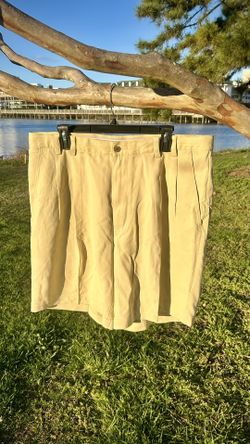 New Tommy Bahamas Relax Fit Khaki Shorts - Size 38