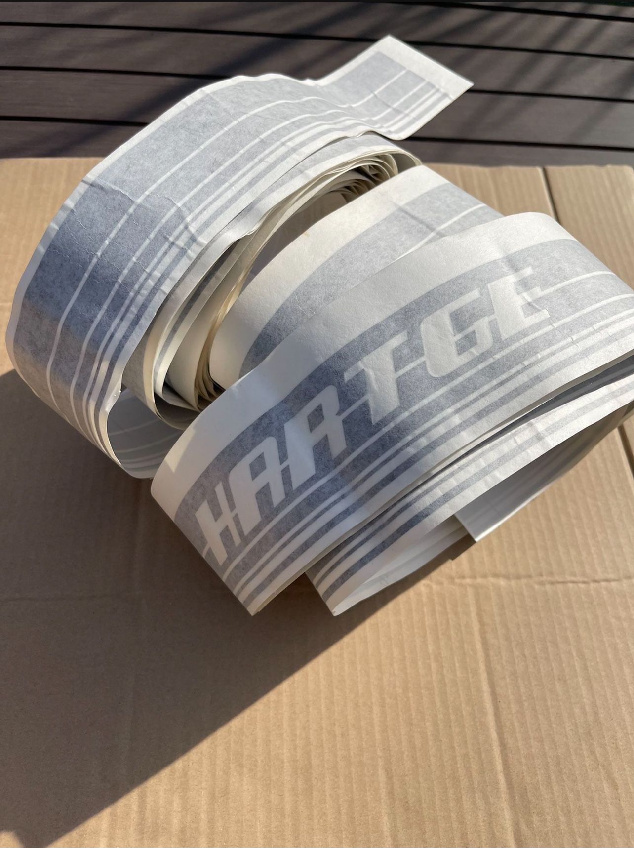 HARTGE / BMW DECO STRIPE KIT (ANTRACITE)