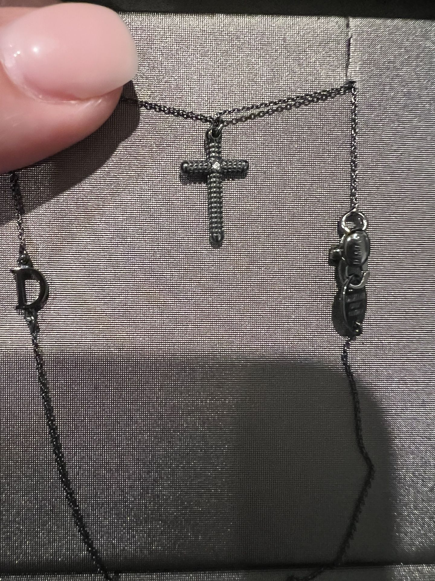 New $ 1600.Damiani Metropolitan 18K Burnished Gold Diamond 0.01ct. Tw. Necklace Jewelry & Accessories