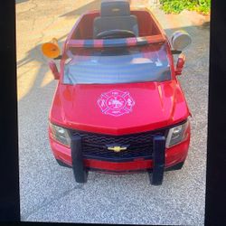 Chevy Fire Truck Rescue Toy