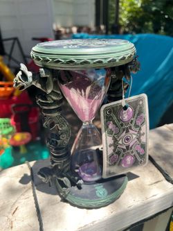 Disney Parks Haunted Mansion Decorative Hourglass