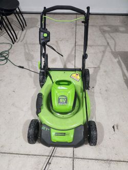 Green Works Lawn Mower