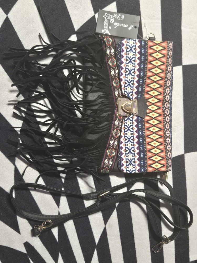 Fringe Crossbody Bag