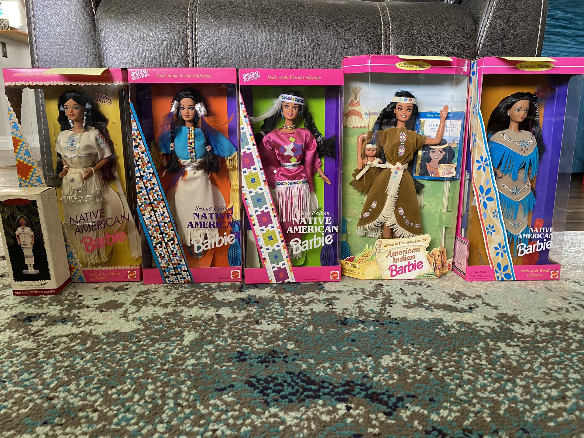 Native American Barbie Collection 