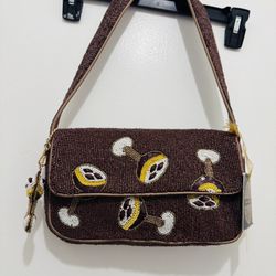 Viral Chocolate Martini Beaded Bag Shoulder Bag