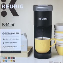  ☕️ NEW!!  Keurig K-Mini Single Serve K-Cup Pod Coffee Maker, Black