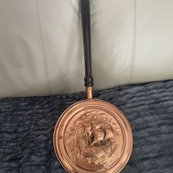 Vintage Copper Bedwarmer