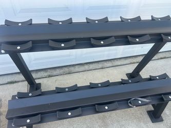 New heavy duty, commercial dumbbell rack