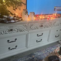 Rustic Wooden Dresser