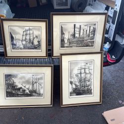 Nicely Framed Ships