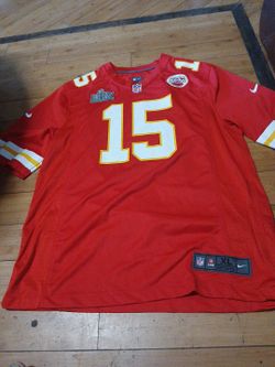 RedNike Kansas City Chiefs Patrick Mahomes Super Bowl LIV Jersey Size XL