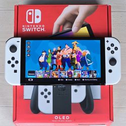 Nintendo Switch OLED Brand New **Modded** Triple-boot Systems with Android Tablet Mode 10K Games Pre-installed Memory Card 1TB