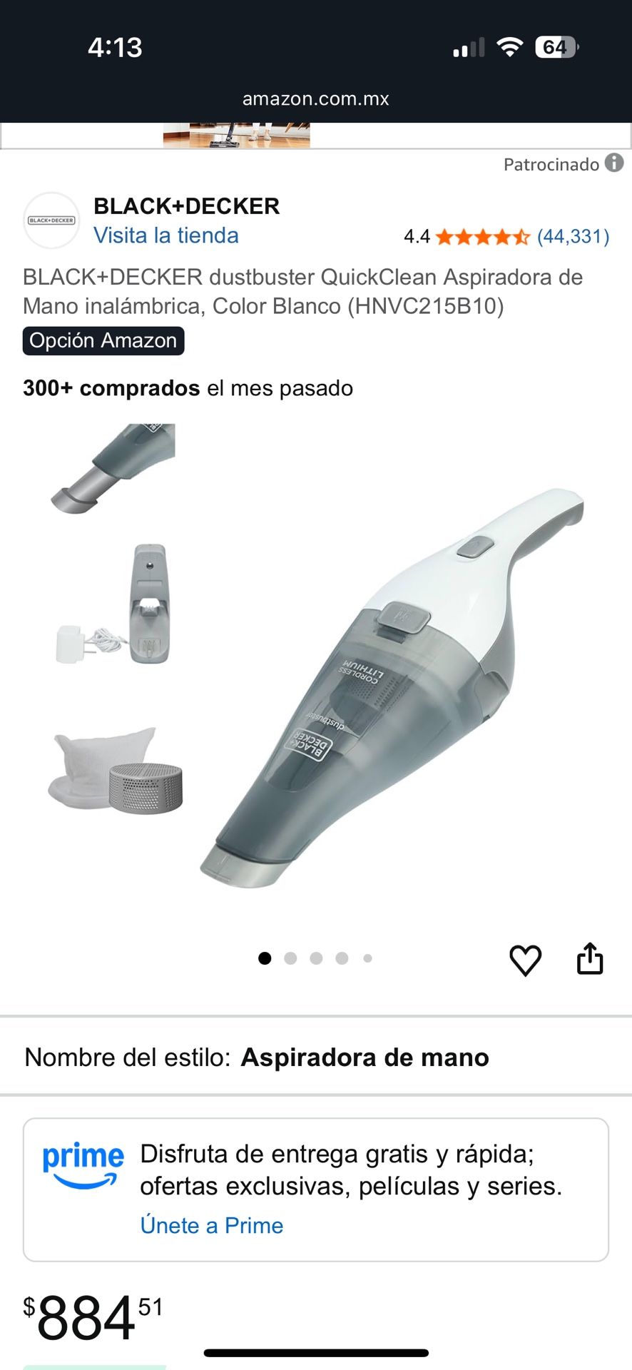 Black & Decker Hand Vacuum